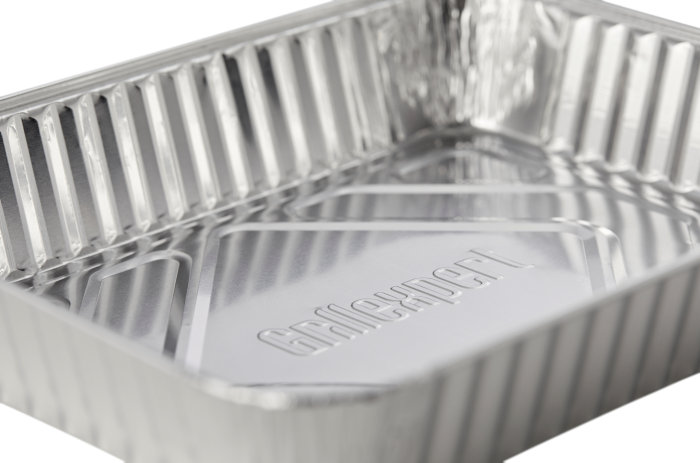 Aluminiumsform 24,5 x 17,5 cm 5 stk. - Grillexpert